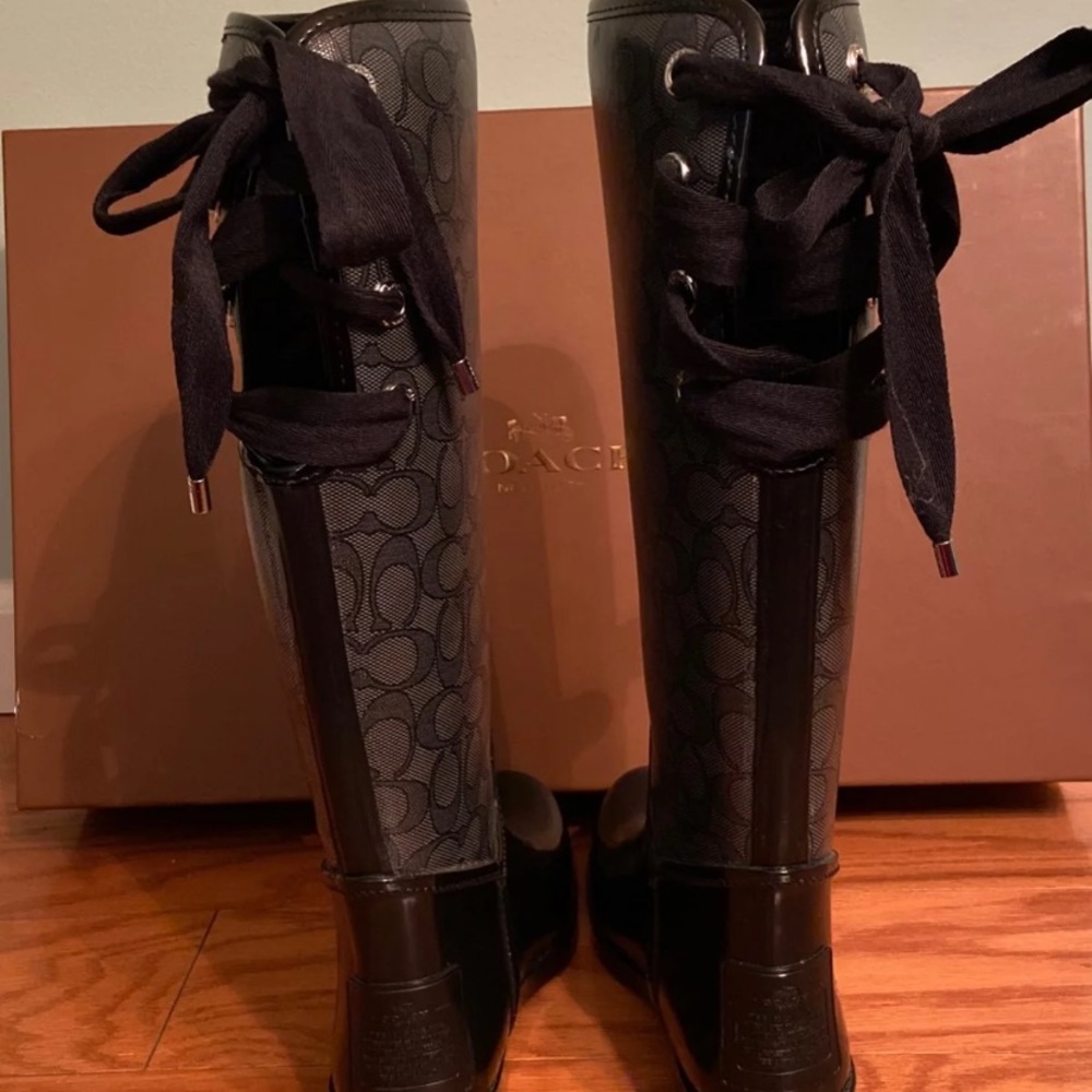 Coach rain boots - Picture 4 of 7